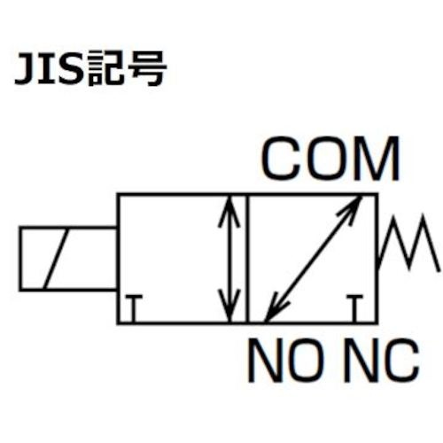 CKD 直動式3ポート電磁弁(マルチレックスバルブ)【AG31-02-2-AC100V】
