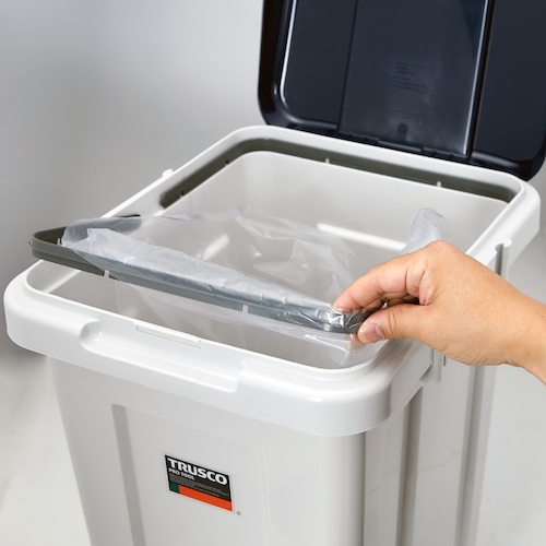 TRUSCO Rジョイント分別ボックス 45L フタ色ブルー(青色)【TRJ02A】