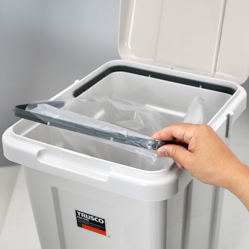 TRUSCO Rジョイント分別ボックス 45L フタ色グレー(灰色)【TRJ03A】