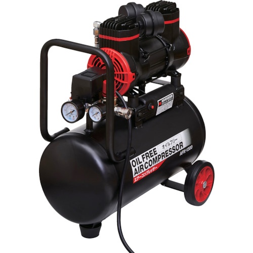 アサヒペン オイルフリーエアーコンプレッサー APX-1300【空気タンク容量:18L】【200587】