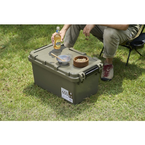 IRIS 297883 TRAILBOX 600 カーキ【TRB-600-KH】