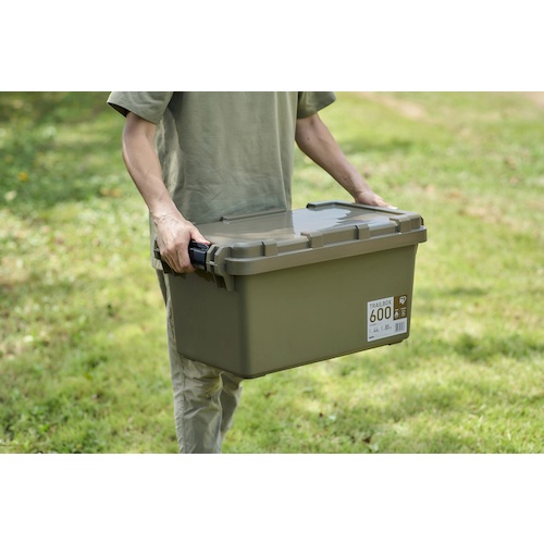 IRIS 297883 TRAILBOX 600 カーキ【TRB-600-KH】