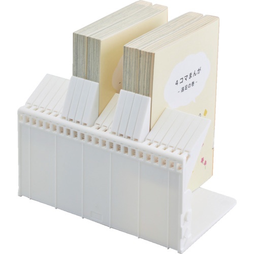 LIHIT 1冊でも倒れないブックスタンド ブラック【A3575-24】