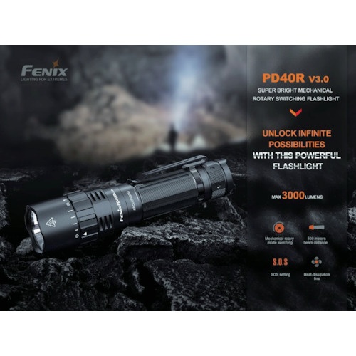FENIX LEDライト PD40R V3.0【PD40RV30】