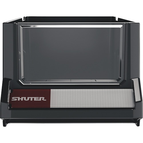 SHUTER キャビネットA8型用引出し ブラック ABS樹脂(新タイプ)【A8V-BK】