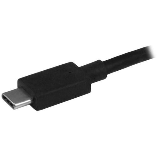 ディスプレイアダプター/USB-C - 2x HDMI/4K30Hz/30cmケーブル/ブラック/MSTハブ【MSTCDP122HD】