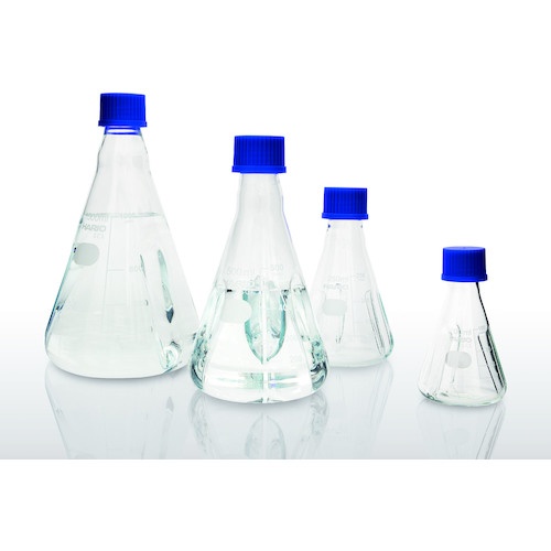 HARIO バッフル付きねじ口三角フラスコ 250mL【BNSF-250-SCI】
