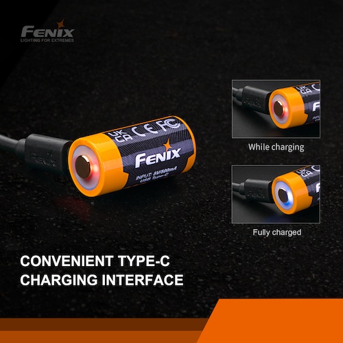 FENIX リチウムイオン専用充電電池【ARB-L16-800UP】