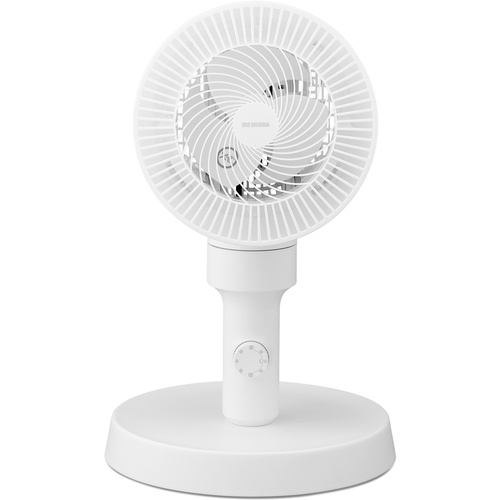 IRIS 299950 サーキュレーター扇風機 ACスタンドファン メカ式 ホワイト【STF-AC15EC-W】
