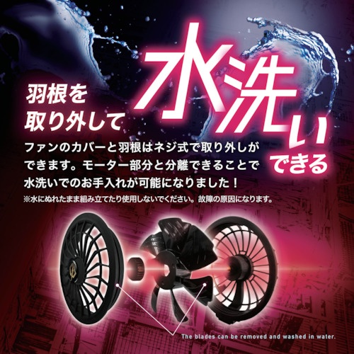 リンクサス COOLING BLAST PRO 18.6V対応 薄型ブラシレスファンセット【LX-6700FCZ2】