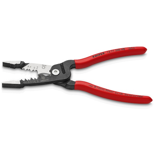 KNIPEX 電工用多機能プライヤー 200mm【1371200ME】