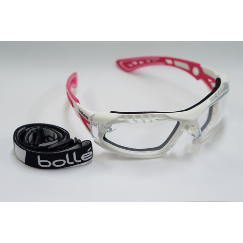 bolle 【防塵・切粉・花粉対策】RUSH+WHITEPINK JIS +WHITEGASKET【RUSHPG00JBLWG】