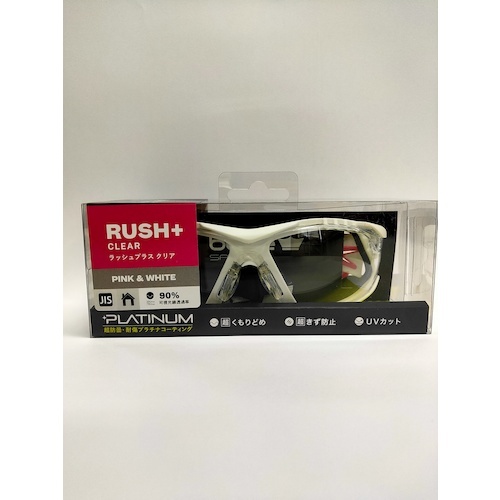 bolle 【防塵・切粉・花粉対策】RUSH+WHITEPINK JIS +WHITEGASKET【RUSHPG00JBLWG】