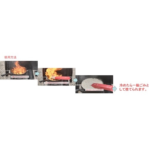 WI+AK 天ぷら油火災用消火用具 スティックタイプ1 阪神タイガースパッケージ【WS-01T】