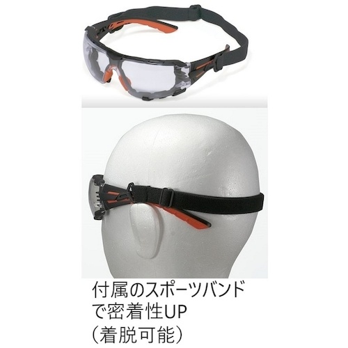 TOA BOJIN スポーツバンド&ガスケット付保護めがね【3700 PCF】