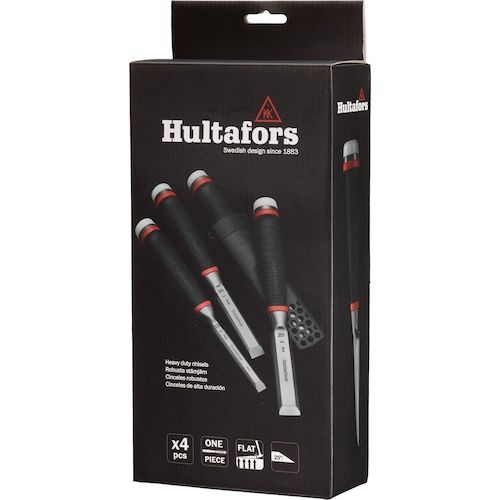 Hultafors ストライキングチゼル 4セット 12/18/25/32mm HDC S4 12-32【390673】