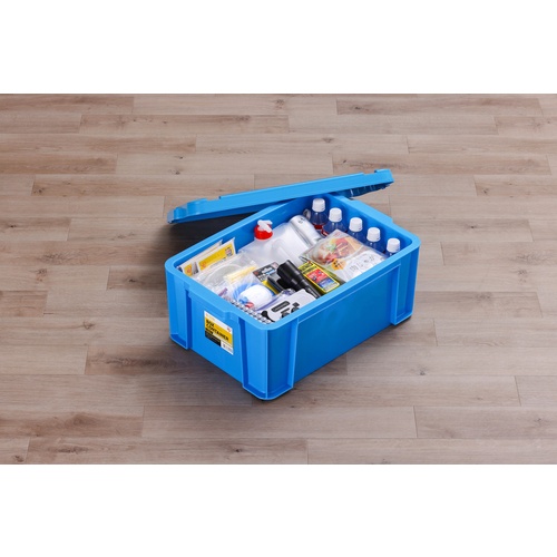 IRIS 299245 BOXコンテナ B-32R ブルー【B-32R-BL】