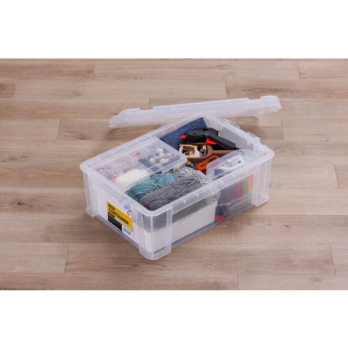 IRIS 299209 BOXコンテナ B-13R クリア【B-13R-CL】