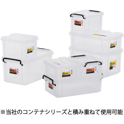 IRIS 299254 BOXコンテナ B-2.3R クリア【B-2.3R-CL】