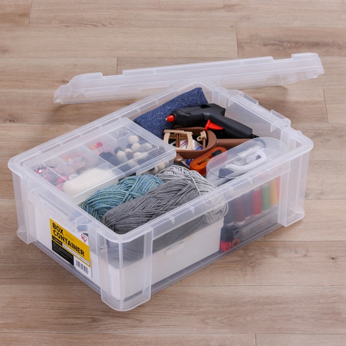 IRIS 299219 BOXコンテナ用フタ C-13R クリア【C-13R-CL】