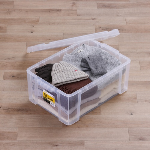 IRIS 299225 BOXコンテナ用フタ C-45R クリア【C-45R-CL】