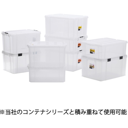 IRIS 299207 バックルコンテナ BL-65R クリア【BL-65R-CL】