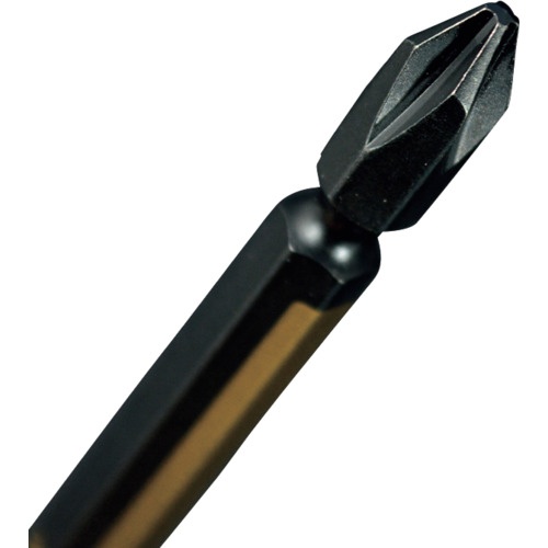 フジ矢 両頭コンビビット(黒金・2本組)+2/-6×110mm【52602-110-BG】