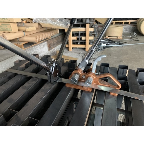ケイケイ 引締機 型 帯鉄用 幅19～32ミリ用(巻取式)【KK13】