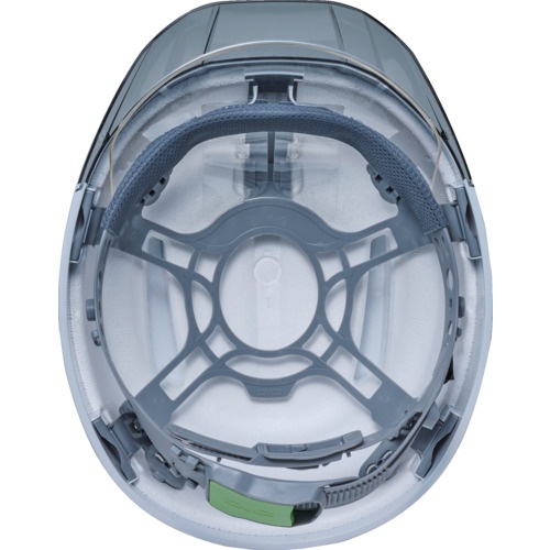 DIC 超軽量 透明バイザーヘルメット(シールド面付) AA23-CS KP フレッシュグリーン/スモーク【AA23-CS-HA8-KP-FG/S】