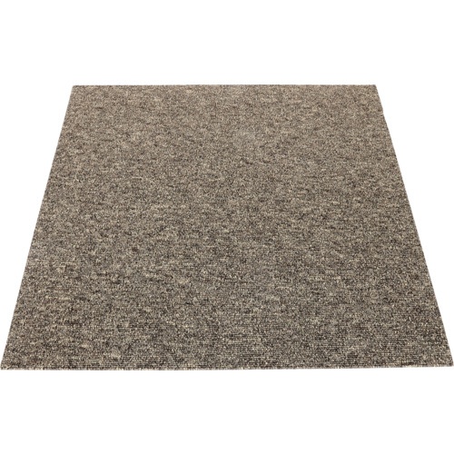 大島屋 日本製タイルカーペット ブラウン 50×50cm【STC-10】
