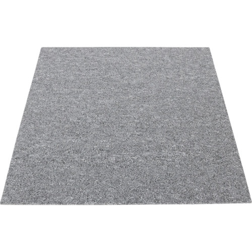 大島屋 日本製タイルカーペット ダークグレー 50×50cm【STC-09】