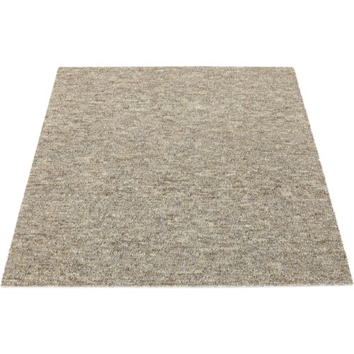 大島屋 日本製タイルカーペット カーキ 50×50cm【STC-03】