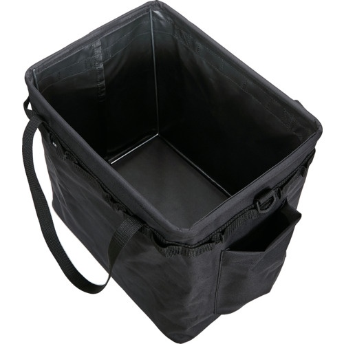 TRUSCO ワンタッチバケット黒色 W350XD260XH340mm【TOB350-BK-A】