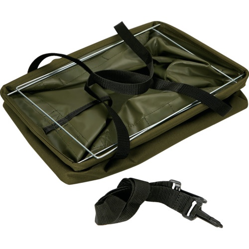 TRUSCO ワンタッチバケットオリーブドラブ色 W350XD260XH340mm【TOB350-OD-A】