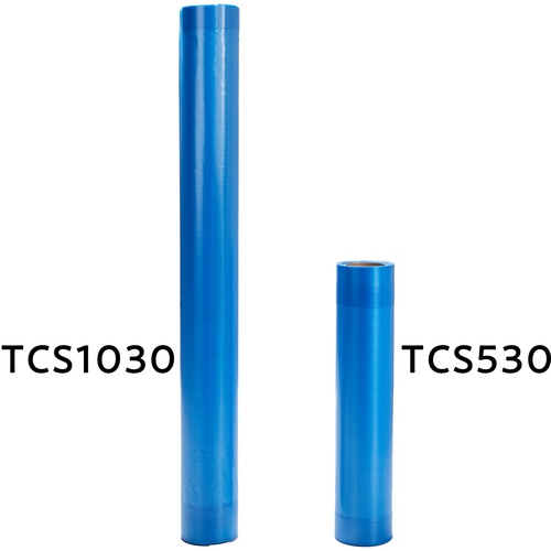 TRUSCO 手で切れる粘着付養生シート 幅1000mmX長さ30m【TCS1030】