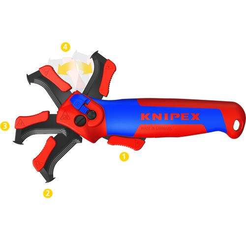 KNIPEX ストリッピングナイフ【1650-145SB】