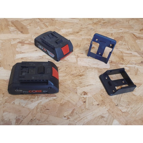 ステルスマウント バッテリーマウントボッシュ18V用(6個入り)ブラック【BM-BO18-6】