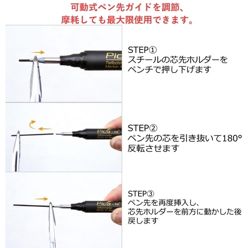 ピカマーカー 深穴細字インクマーカーInk 箱入りセット【1502003】