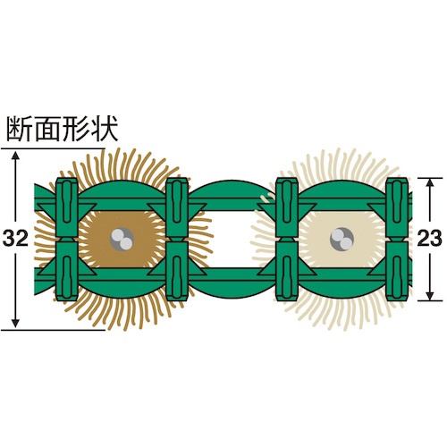 テラモト テラマットダイヤ 450×750mm コーヒー【MR-100-320-4】