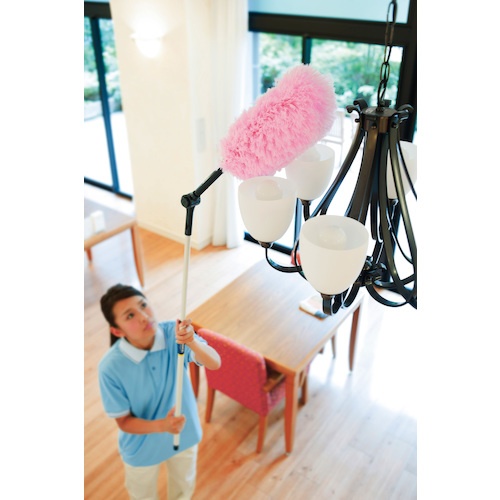 テラモト MMフラワークリーン伸縮M ピンク1024～1540mm M【CL-896-220-7】