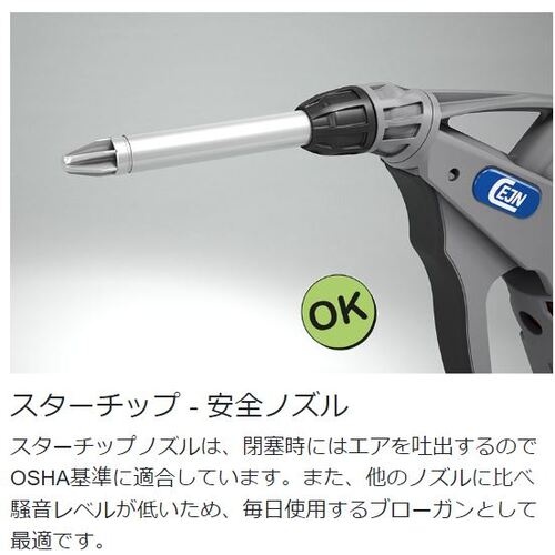 CEJN シリーズ210 マルチフロー エア・フルードガン用90mmスターチップチューブ【11-210-0230】
