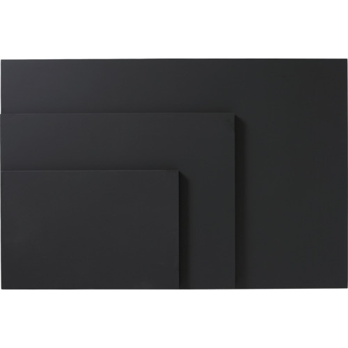 光 チョーク用黒板 黒 300×450mm【BD354-1】