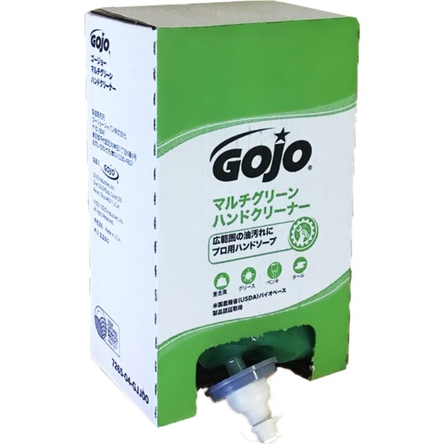 GOJO ゴージョー マルチグリーン ハンドクリーナー 2000mL(TDX用カートリッジ)【7265】