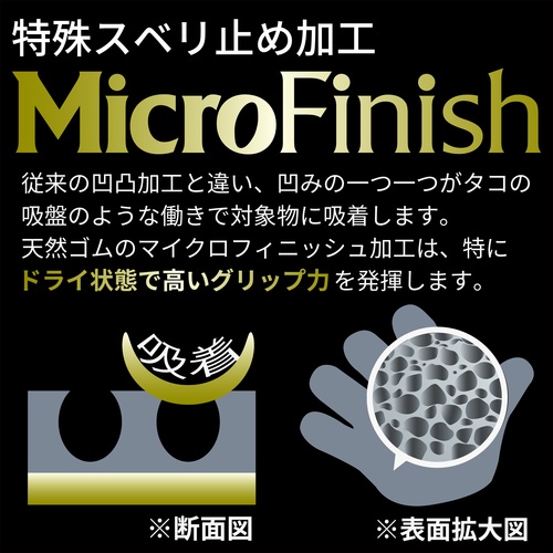 トワロン 天然ゴム背抜き手袋 blossomラバーグローブ M【325-M】