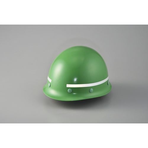 緑十字 ヘルメット用ラインテープ(反射) 白 HL-A(小) 10mm幅×700mm 10本組【235301】