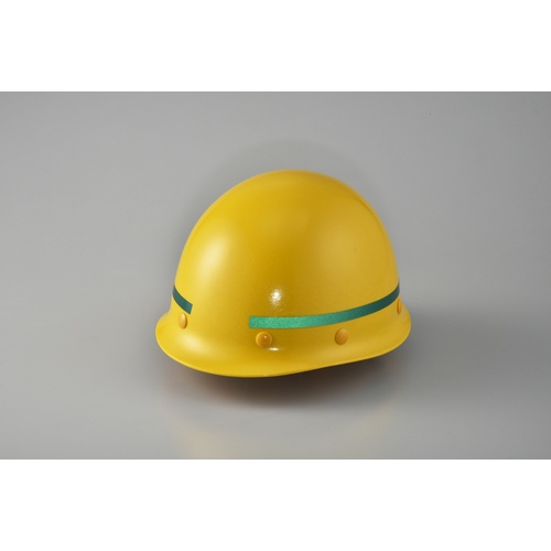 緑十字 ヘルメット用ラインテープ(反射) 緑 HL-E(小) 10mm幅×700mm 10本組【235305】