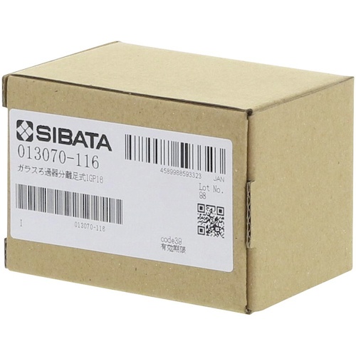 SIBATA 共通摺合ガラスろ過器 るつぼ形 分離足式 1GP16【013070-116】