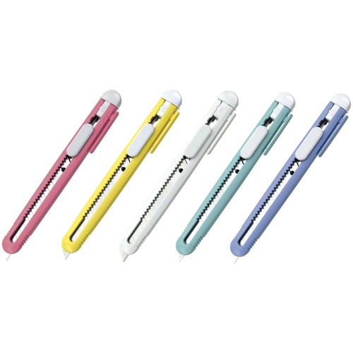 NT カッターA型 パステルカラー 5色アソート ※色指定不可【FA-120P】