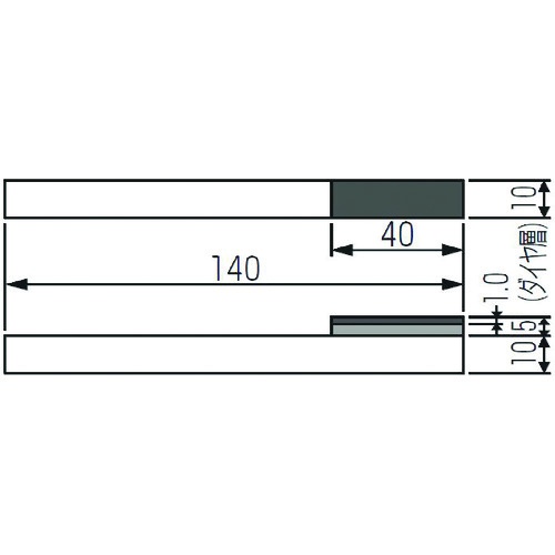 ノリタケ ダイヤモンドハンドラッパー SD1000 140X15X10【2G0DPROHR1000】