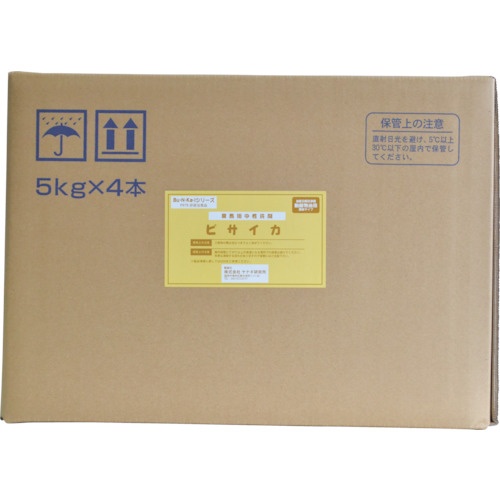 ヤナギ研究所 動植物油用中性洗剤 ビサイカ 5L【BS-10-5L】